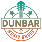 Dunbar Music Logo in menu header bar