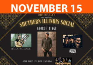 Images for the Southern Illinois Social featuring the performers George Birge, Luca Stricagnoli, Jetblack Roses, and Dr. Zhivegas